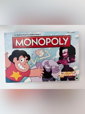 Monopoly: Steven Universe Edition Cartoon Network Board Game COMPLETE